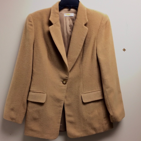 Brooks Brothers Jackets & Blazers - Brooks Brothers Camel Hair Suit Jacket Blazer
